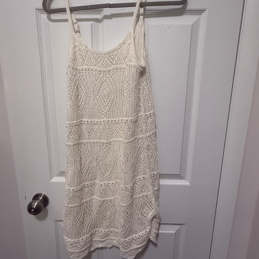 A New Day Cream Knit Mini Dress